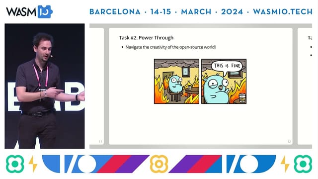 Empowering Go with WebAssembly System Interface (WASI) Unleashed recording