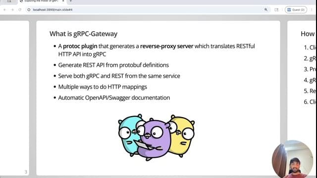 Exploring the Power of gRPC-Gateway for Writing RESTful Services recording